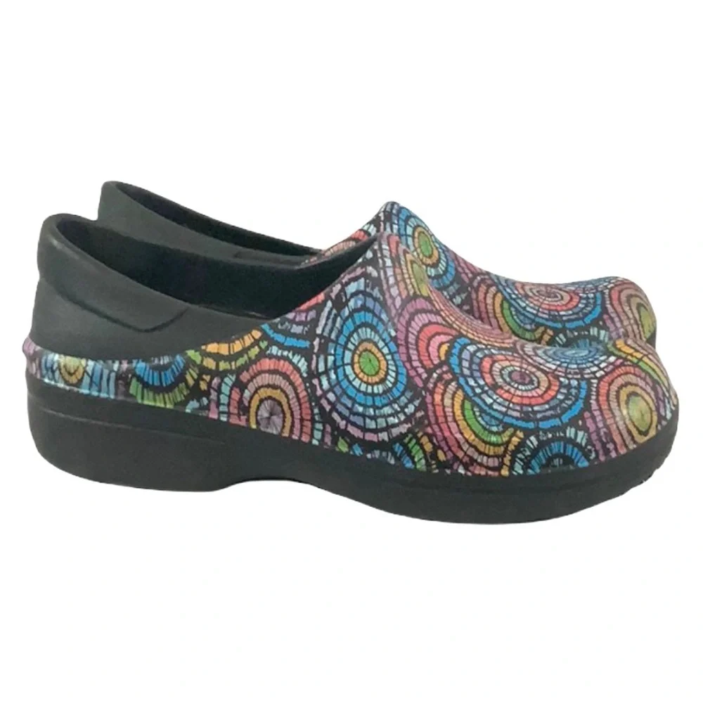 🕗 CROCS Multicolor Rubber Clogs - Picture 1 of 8